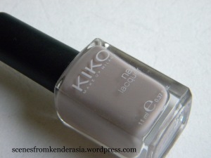 Kiko Nail Lacquer – n°319 Tortora Chiaro