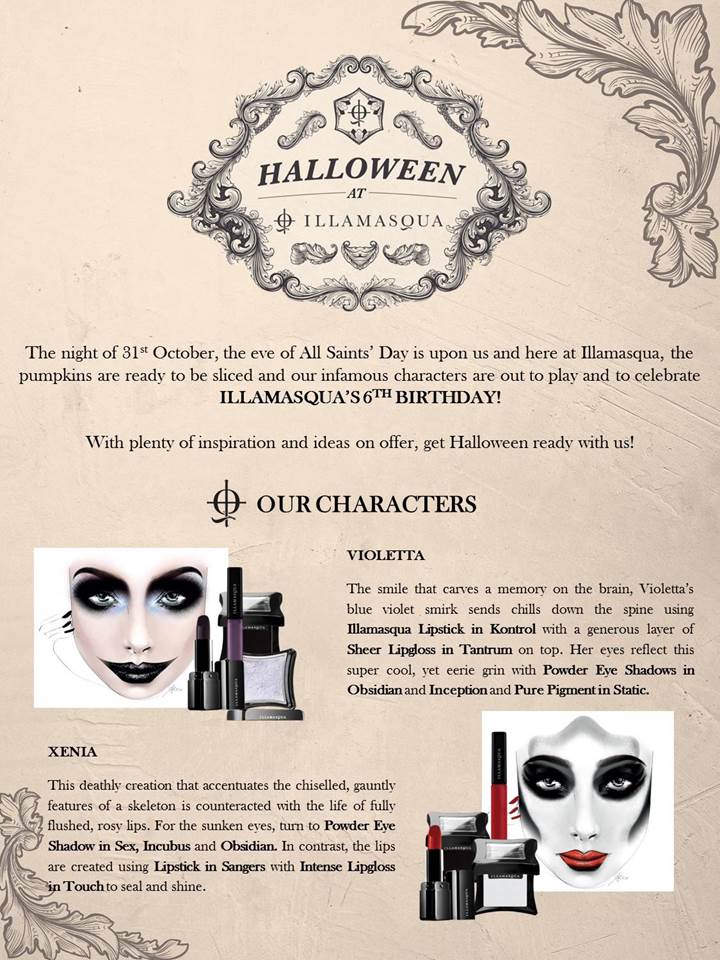 Halloween 2014 Beauty Ideas - Illamasqua