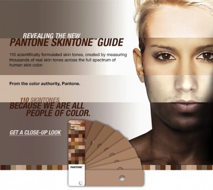 Pantone and 110 shades of nude